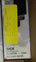 New SICK photoelectric switch WE2000-B4100