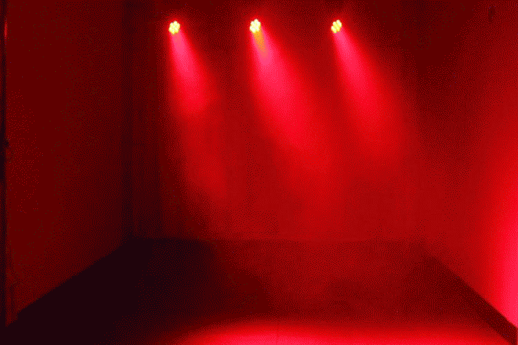 led7颗四合一小摇头灯舞台灯婚庆灯光ktv酒吧包房灯迪吧摇头帕灯