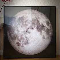 Round Earth 1000 pieces FourPoint Apollo Moon Puzzle Framed Square Picture Frame 500 pieces Photo Frame