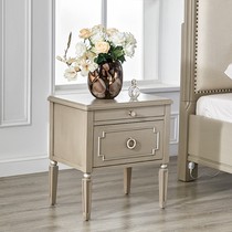 UvanLight Savannah American style storage bedside table bedroom mini bedside phone desk H1