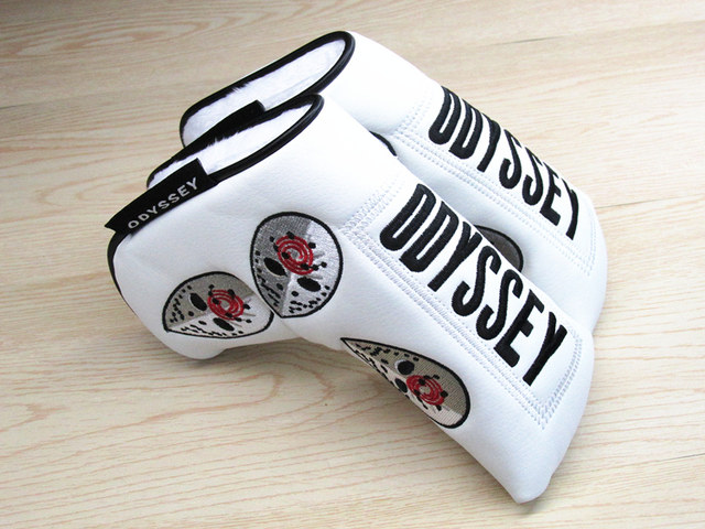 ຂໍ້ສະເໜີພິເສດການເກັບກູ້ Odyssey golf putter cover semi-circle putter protective cover magnet closure ແທ້