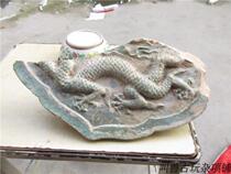 Ming Dynasty Heng Wang Fu Guan Kiln five-claw dragon glazed tile when Qingzhou unearthed domineering and mighty remnants of water droplets fidelity Bao Lao