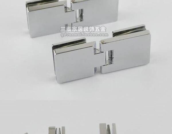 玻璃门合页 玻璃门铰链 玻璃门夹 5-8mm玻璃合页 酒柜