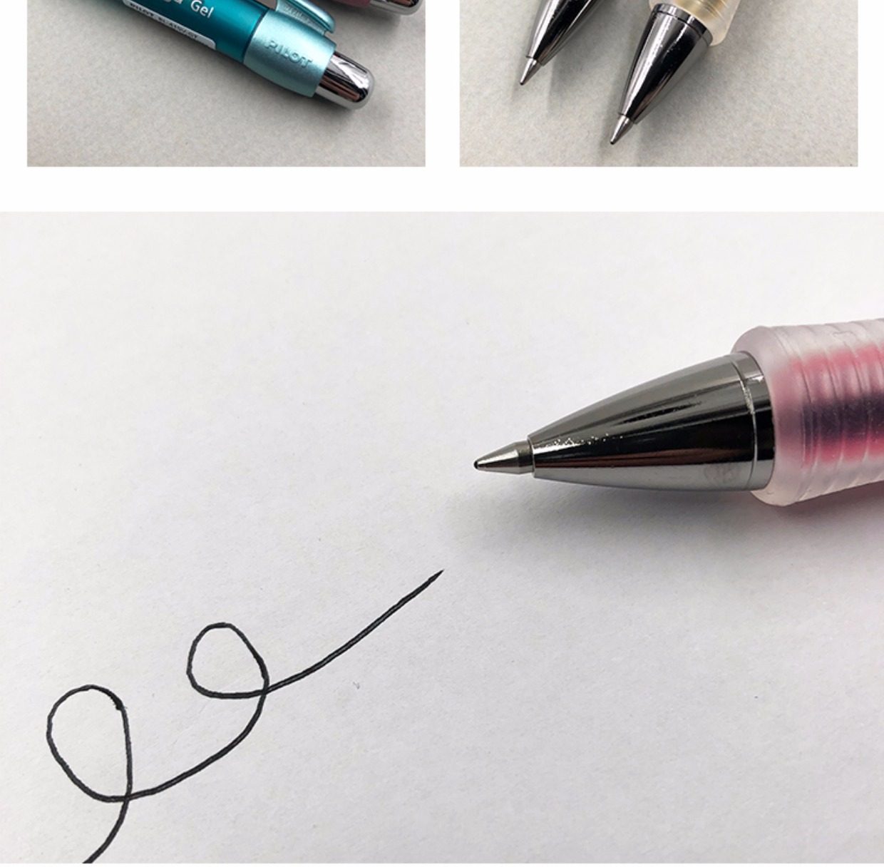 日本pilot百乐 vega啫喱笔bl-415v中性笔按压式书写创意文具0.