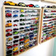 Children's toy car model display stand Solid wooden car storage box Dome card alloy hot wheel tomy card Children's toy car model display stand Solid wooden car storage box Dome card alloy hot wheel tomy card