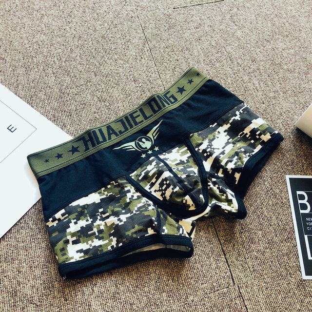 1 ຊອງຂອງຊຸດນັກມວຍຜູ້ຊາຍ, ຜູ້ຊາຍ trendy ຜູ້ຊາຍ boxer briefs ຝ້າຍ, ແອວຕ່ໍາ sexy underwear ສໍາລັບຜູ້ຊາຍ