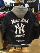 Taiwan Purchasing Counter MLB Yankees Mens Baseball uniform padded jacket windproof casual jacket