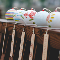Day-style home and wind cherry blossom Painted Wind Bells Hanging creative Home Accessories Handcrafted Delicacy Girls Day Gifts