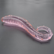 Glass Masturbator Pink Seahorse Vibrator Anal Adult Sex Toys