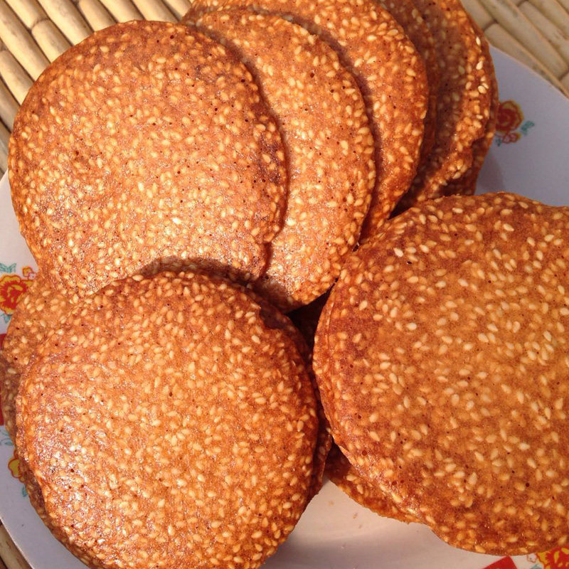 白芝麻香酥饼 糕点点心香脆可口白芝麻饼休闲零食代餐饼饱腹 250g