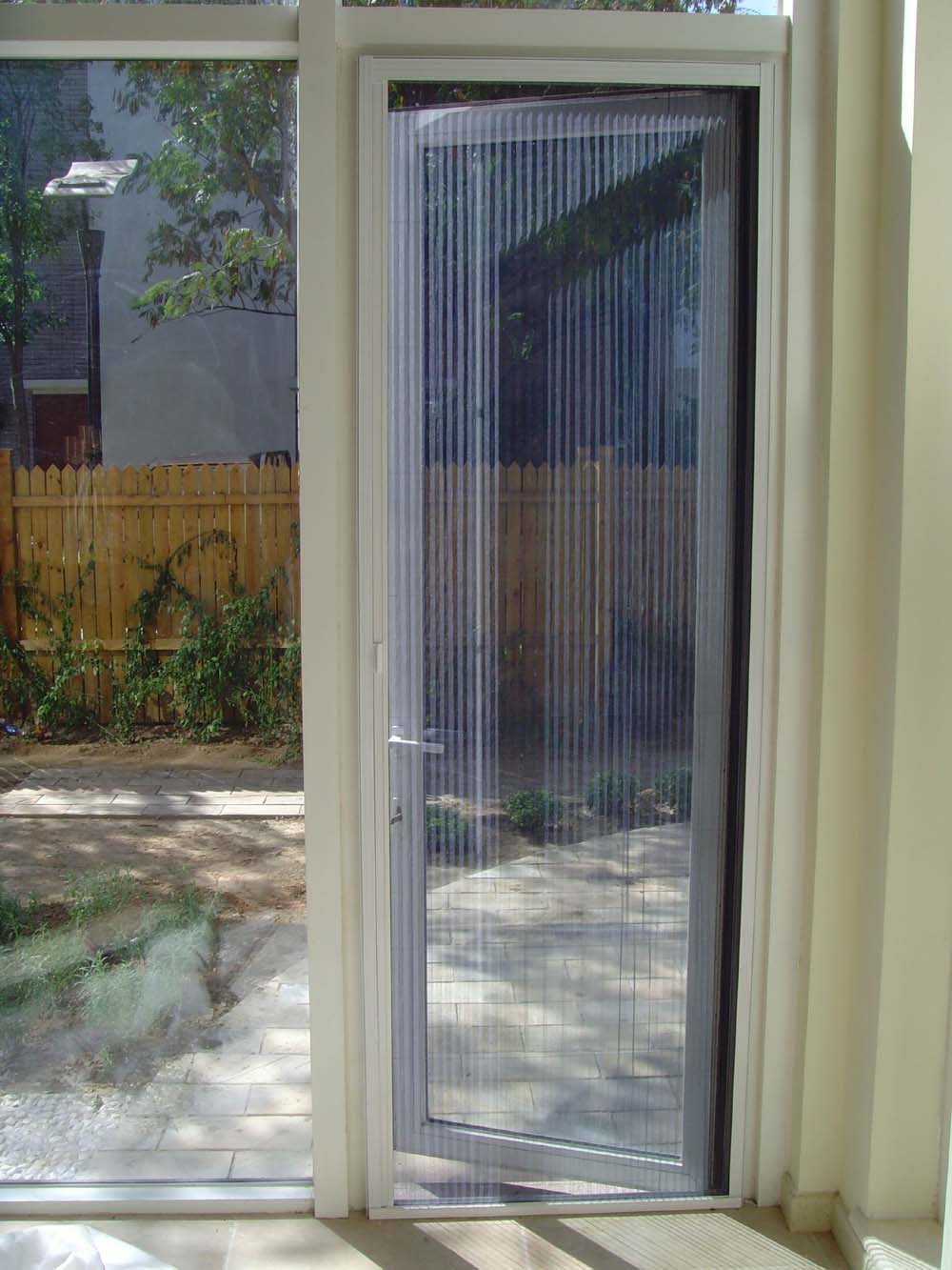 批发纱窗隐形纱窗 4代折叠 推拉式折叠纱窗 铝合金 防蚊 阳台纱门 自