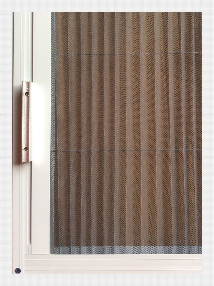 批发纱窗隐形纱窗 4代折叠 推拉式折叠纱窗 铝合金 防蚊 阳台纱门 自