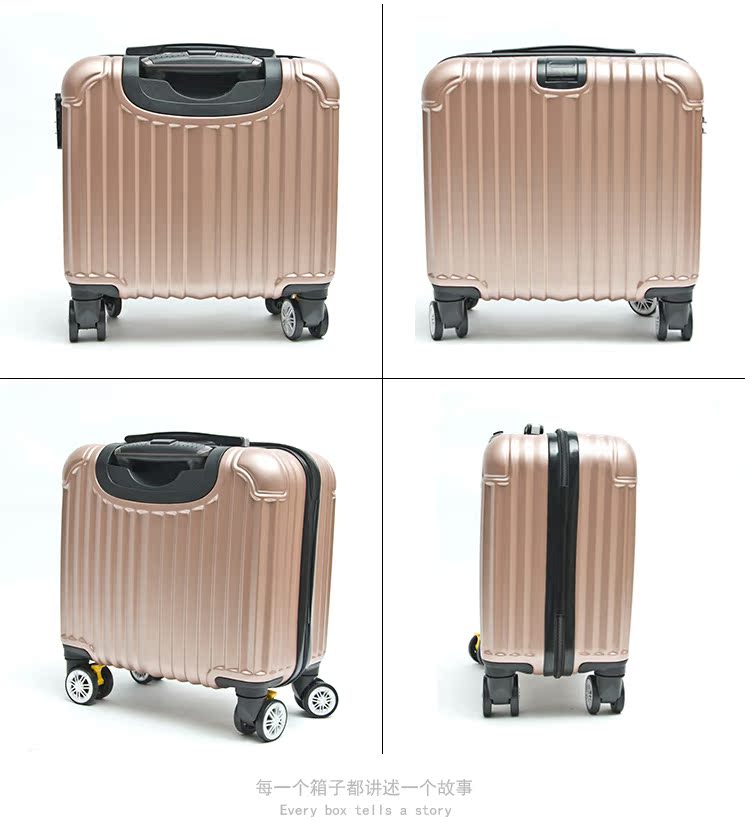 愛馬仕正方形的 奧馬克20寸登機箱男女行李箱萬向輪小旅行拉桿箱正方形韓版學生箱 愛馬仕方形包
