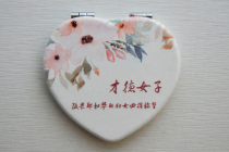 Cide womens portable mirror cute makeup mirror portable small mirror makeup mirror makeup mirror daily necessities gifts