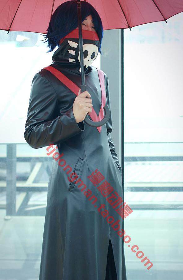 全职猎人 飞坦 cosplay服装 承接各种动漫服装定制