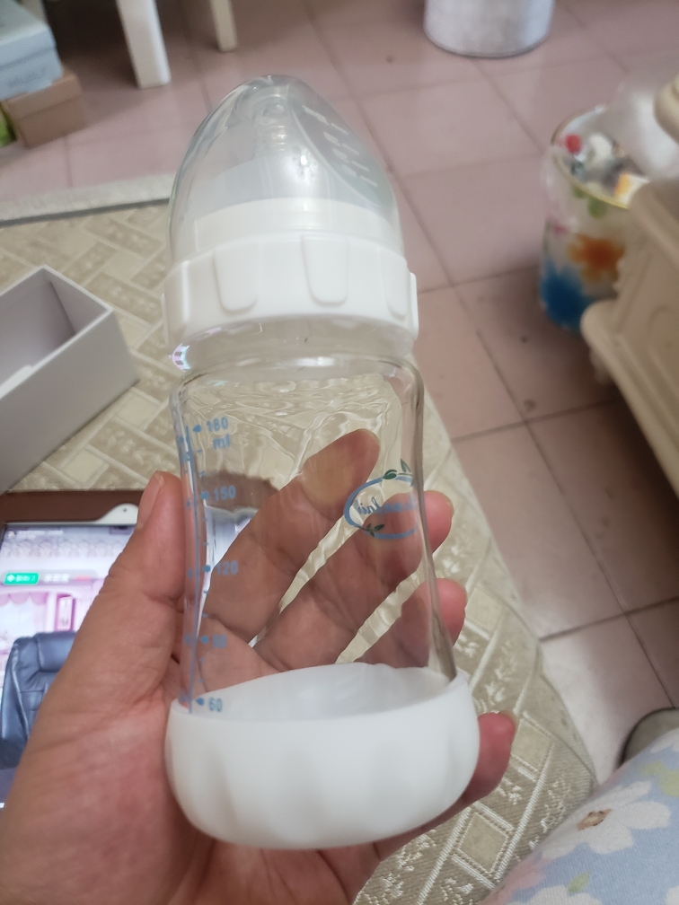 邦霏防胀气玻璃奶瓶3-6个月质量怎么样，哪个好使用后推荐,第5张