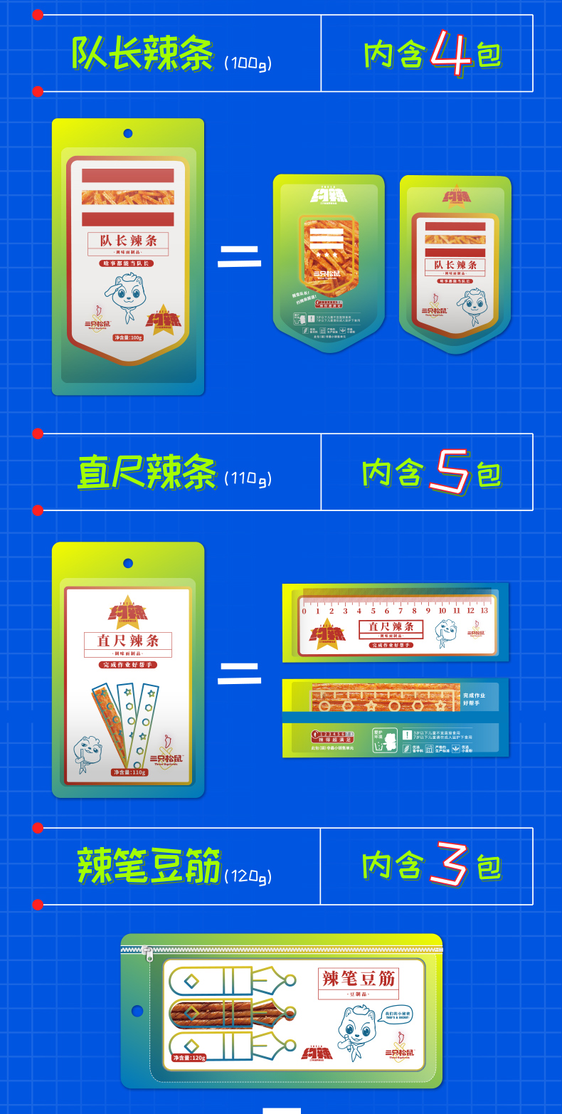 队长辣条(10ag)内含凵包离N队长辣条事都能当队长队长辣条含量003直尺辣条m内含与包直尺辣条完减作业好手完E作业≡品鼠净含量辣笔豆筋m内含子包◇L>辣笔豆筋三只净含量:120g-推好价 | 品质生活 精选好价