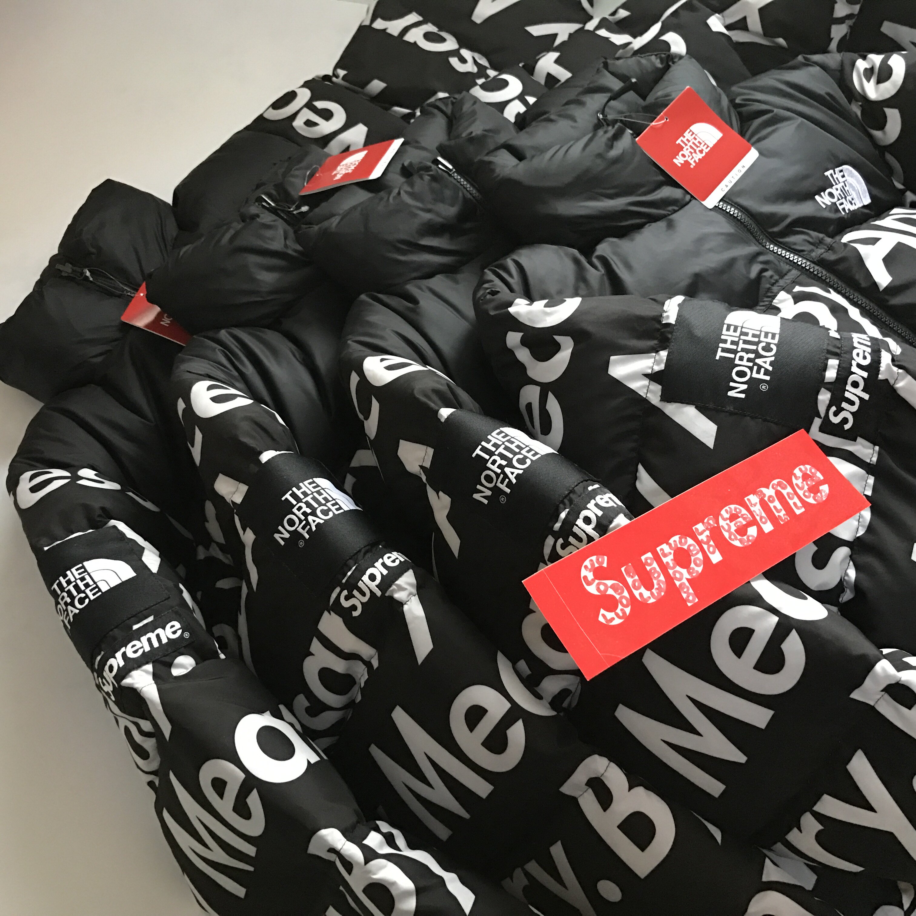 现货Supreme The North Face BY ANY MEANS 