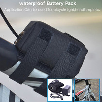 Waterproof battery pack 4 18650 battery packs T6 L2 bike lights 8 4v battery packs 4 2v battery packs