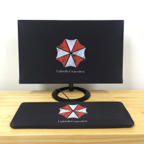 Customized desktop computer dust cover host Monitor cover cloth curved screen all-in-one machine universal modern simple three-piece set