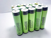 Large-capacity Panasonic 18650 lithium battery with protective board 3 7v charging strong bald light flashlight special