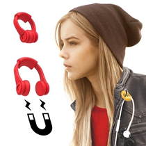 Italy Rocket headset modeling multi-function magnetic clip) Photo clip) Headphone cable manager) four sets