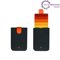 Netherlands allocacoc DAX Laminated pull-up card pack) Simple and durable) Ultra-thin) Multi-card position) Upgraded version