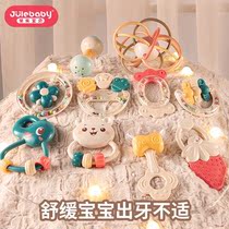 Guten grinding stick baby flagship store hand-held toys newborn baby supplies 3-6 months with 4 bites can be boiled in water