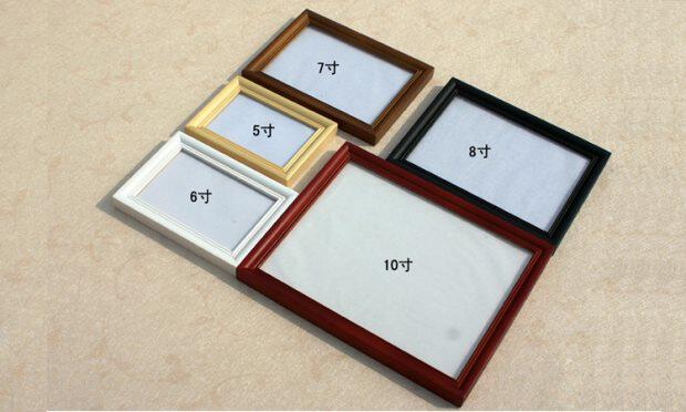 实木相框20寸16寸12寸10寸8寸7寸挂墙摆台欧式创意儿童画框包邮