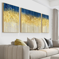 5d Diamond painting triple painting 2021 full diamond new living room crystal cross stitch stick pasting masonry show gold shining