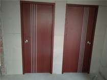 Clad door partition wall sandwich door 0 9*2 m red sandwich door office door