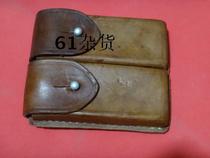 Stock double cowhide box can pull leather cowhide box locomotive cover cowhide small pocket
