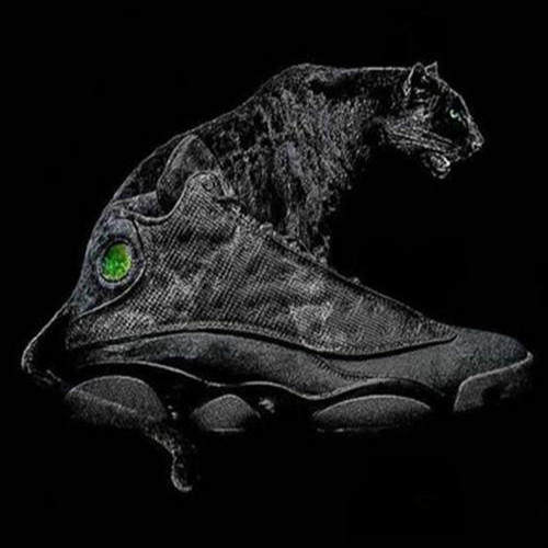 烽火 air jordan    black cat aj13 黑猫 3m 884129 414571-011