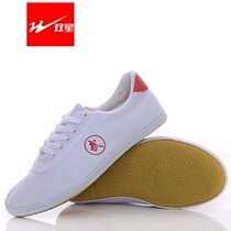 Qingdao Double Star Martial Shoes Men Taiji Fist Shoes Summer Canvas Childrens Buffalo Solid Snacks Shoes