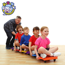 Kalami large connected scooter children seven-color skateboard storage base sensory integration training torsion car equipment