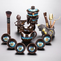 Shengyi tea set Household lazy automatic tea artifact Japanese office high-end guest Kung Fu dry bubble table