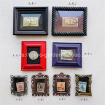 World Travel Commemorative Lebanon brings back vintage photo frames old stamp refrigerator stickers collection stickers