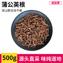 Dandelion Root tea wild 500g Changbai Mountain Huanggu Ding Authentic natural Mother-in-law Ding Black Tea Bo Gongying non-special grade