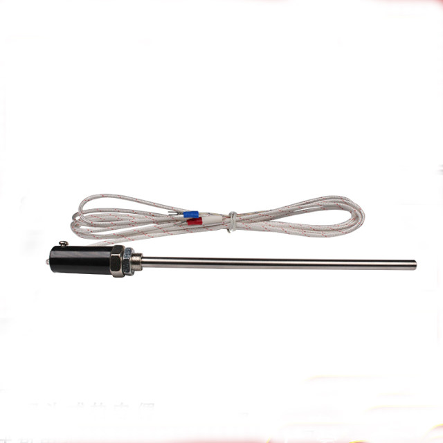 Thermocouple probe K-type ດ້ານ thermocouple ອຸນຫະພູມ probe ອຸນຫະພູມເສັ້ນການວັດແທກອຸນຫະພູມຄວາມແມ່ນຍໍາສູງປະເພດ probe ສະແຕນເລດ