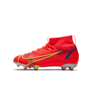 Nike 耐克官方JR SUPERFLY 8 ACADEMY FG/MG 大童足球童鞋CV1127