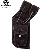 German bear claw Bearpaw70046 wilderness archery archery arrow SAC arrow pouch leather oblique waist hanging
