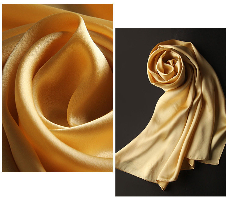womenspurecolorsilkscarfnewsatinmulberrysilkscarfshawldualuse