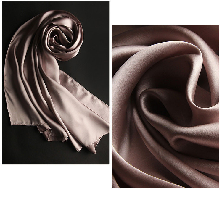 womenspurecolorsilkscarfnewsatinmulberrysilkscarfshawldualuse