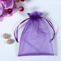 Korean version of small bag purple pocket Doraemon bag happy event velvet fresh packaging bag