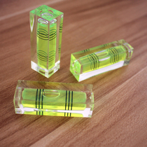 Long square blister high precision miniature balance level small mini level green column anti-fall large 52mm