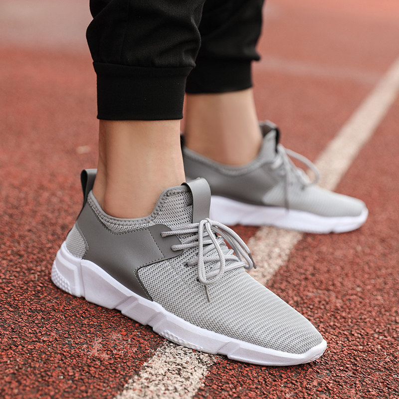 运动鞋男百搭镂空男士休闲网鞋夏天跑步鞋子潮鞋_网面鞋_帅哥鞋_男装