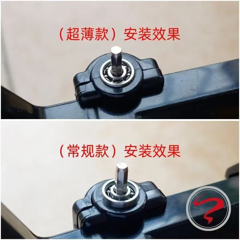 Self made Tiangong four-wheel drive vehicle modification and upgrade 620 chassis bearings 520 guide wheel bearings gear parts motor (1627207:33563814936:color classification:Ultra thin version - chassis upgrade with 24 620 bearings)