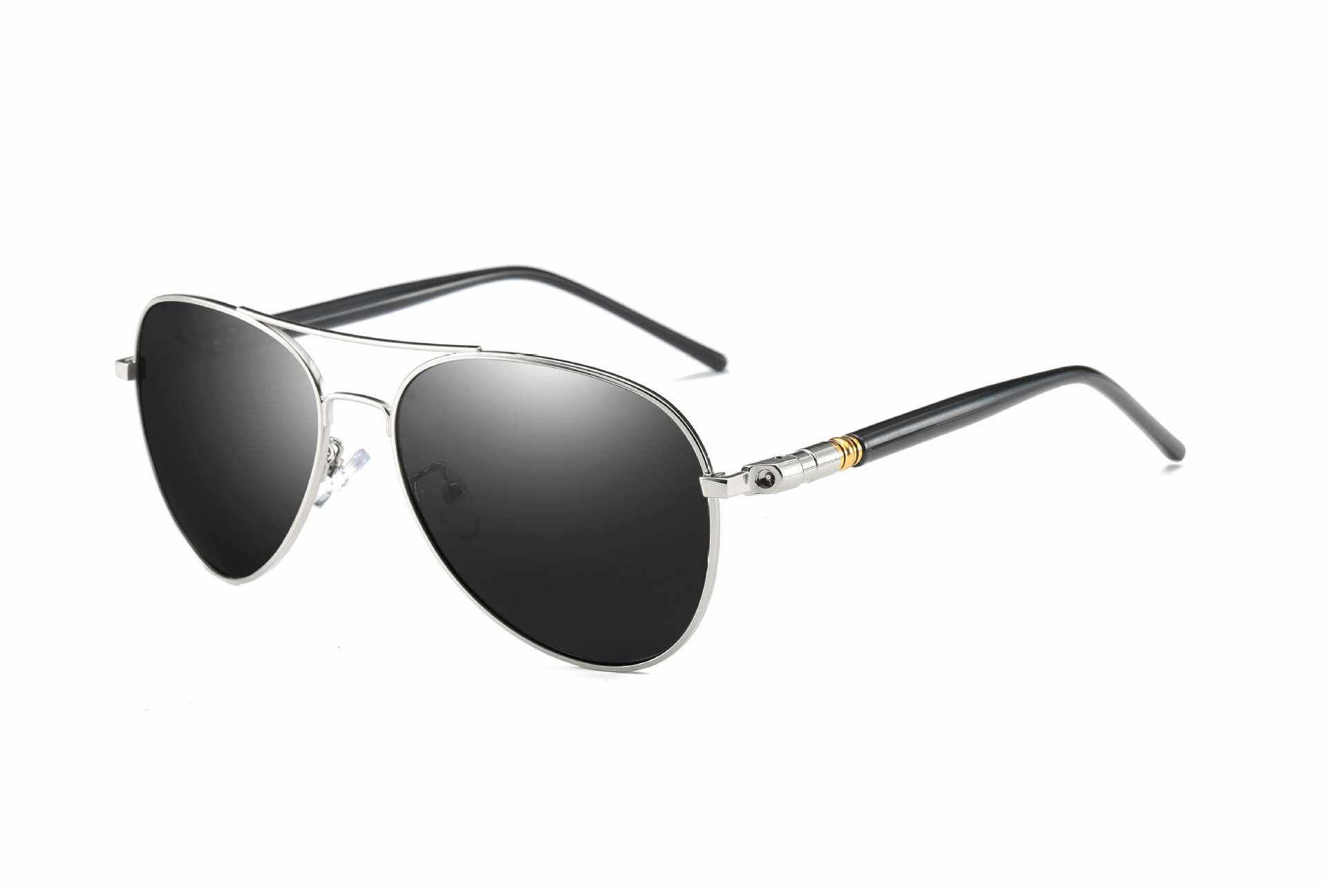 日夜两用变色偏光镜弹弓射鱼镖专用偏光镜 钓鱼眼镜 户外眼镜男款