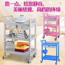 Beauty cart Beauty salon put instrument small bubble cart nail art cosmetics cupping tattoo embroidery multifunctional tool cart