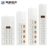Breakthrough socket Anti-surge independent switch Overload protection Lightning protection socket multi-function plug and socket plug board